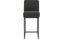 Goossens excellent barstoel tom grijs micro leer - 8215136-01