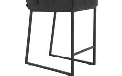 Goossens excellent barstoel tom grijs micro leer - 8215136-01