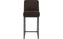 Goossens excellent barstoel tom bruin micro leer - 8215137-01