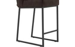 Goossens excellent barstoel tom bruin micro leer - 8215137-01