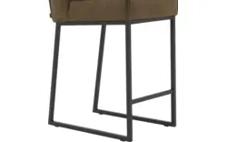 Goossens excellent barstoel tom groen micro leer - 8215138-01