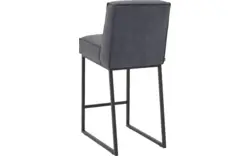 Goossens excellent barstoel tom blauw micro leer - 8215139-01