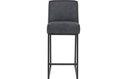 Goossens excellent barstoel tom blauw micro leer - 8215139-01