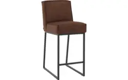 Goossens excellent barstoel tom bruin micro leer - 8215140-01