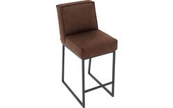 Goossens excellent barstoel tom bruin micro leer - 8215140-01