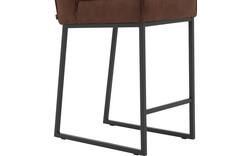 Goossens excellent barstoel tom bruin micro leer - 8215140-01