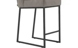 Goossens excellent barstoel tom grijs micro leer - 8215142-01
