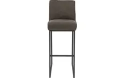 Goossens excellent barstoel tom grijs leer - 8215145-01