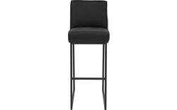 Goossens excellent barstoel tom zwart leer - 8215147-01