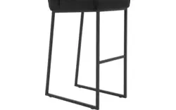 Goossens excellent barstoel tom zwart leer - 8215147-01