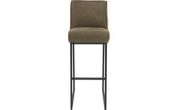 Goossens excellent barstoel tom groen leer - 8215148-01