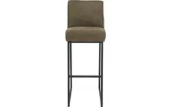 Goossens excellent barstoel tom groen leer - 8215148-01