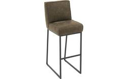Goossens excellent barstoel tom groen leer - 8215148-01
