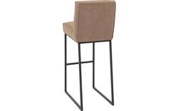 Goossens excellent barstoel tom bruin leer - 8215149-02