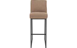 Goossens excellent barstoel tom bruin leer - 8215149-01