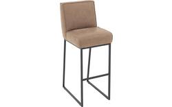 Goossens excellent barstoel tom bruin leer - 8215149-01