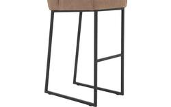 Goossens excellent barstoel tom bruin leer - 8215149-01