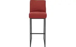 Goossens excellent barstoel tom rood leer - 8215150-01