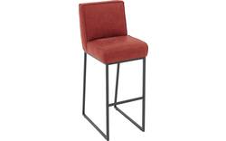 Goossens excellent barstoel tom rood leer - 8215150-01