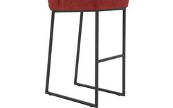 Goossens excellent barstoel tom rood leer - 8215150-01