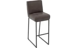 Goossens excellent barstoel tom bruin leer - 8215151-01
