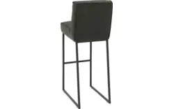 Goossens excellent barstoel tom groen leer - 8215152-01