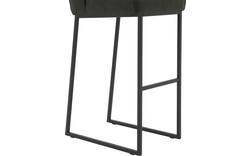 Goossens excellent barstoel tom groen leer - 8215152-01
