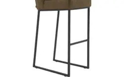 Goossens excellent barstoel tom groen micro leer - 8215153-01