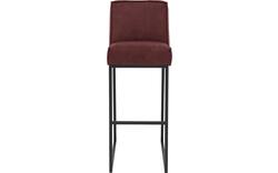 Goossens excellent barstoel tom rood micro leer - 8215154-01