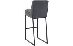 Goossens excellent barstoel tom blauw micro leer - 8215155-02