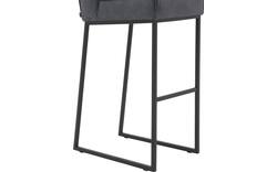 Goossens excellent barstoel tom blauw micro leer - 8215155-01