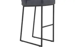 Goossens excellent barstoel tom blauw micro leer - 8215155-01