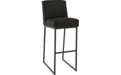 Goossens excellent barstoel tom grijs micro leer - 8215156-01