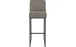 Goossens excellent barstoel tom grijs micro leer - 8215157-01