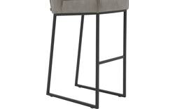 Goossens excellent barstoel tom grijs micro leer - 8215157-01