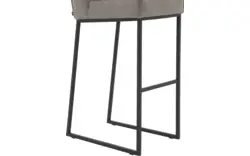 Goossens excellent barstoel tom grijs micro leer - 8215157-01