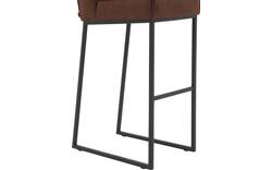 Goossens excellent barstoel tom bruin micro leer - 8215158-01