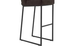 Goossens excellent barstoel tom bruin micro leer - 8215160-01