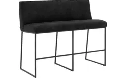 Leder buffalo superzwart