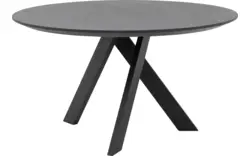 Goossens eettafel het gesprek zwart eiken - 8215343-01