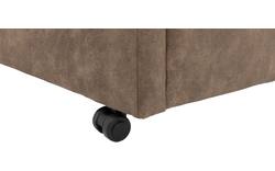 Goossens eetkamerstoel leen bruin microvezel - 8215359-02