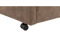 Goossens eetkamerstoel leen bruin microvezel - 8215359-02