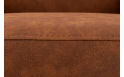 Goossens eetkamerstoel leen bruin microvezel - 8215361-01