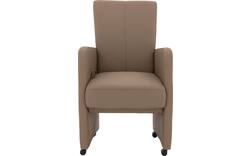 Goossens excellent eetkamerstoel riva groen leer - 8215371-02