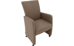 Goossens excellent eetkamerstoel riva groen leer - 8215371-02