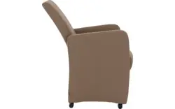 Goossens excellent eetkamerstoel riva groen leer - 8215371-02