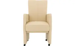 Goossens excellent eetkamerstoel riva beige leer - 8215372-02