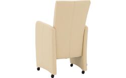 Goossens excellent eetkamerstoel riva beige leer - 8215372-03