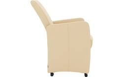 Goossens excellent eetkamerstoel riva beige leer - 8215372-02