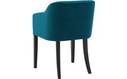 Goossens eetkamerstoel peda blauw stof - 8215380-02